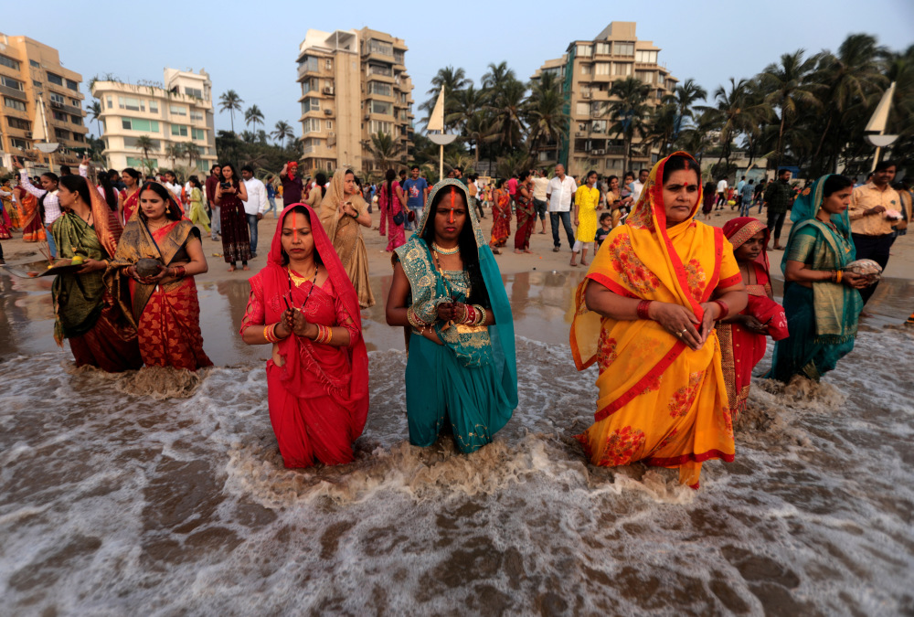 印度教教徒庆祝太阳神节
