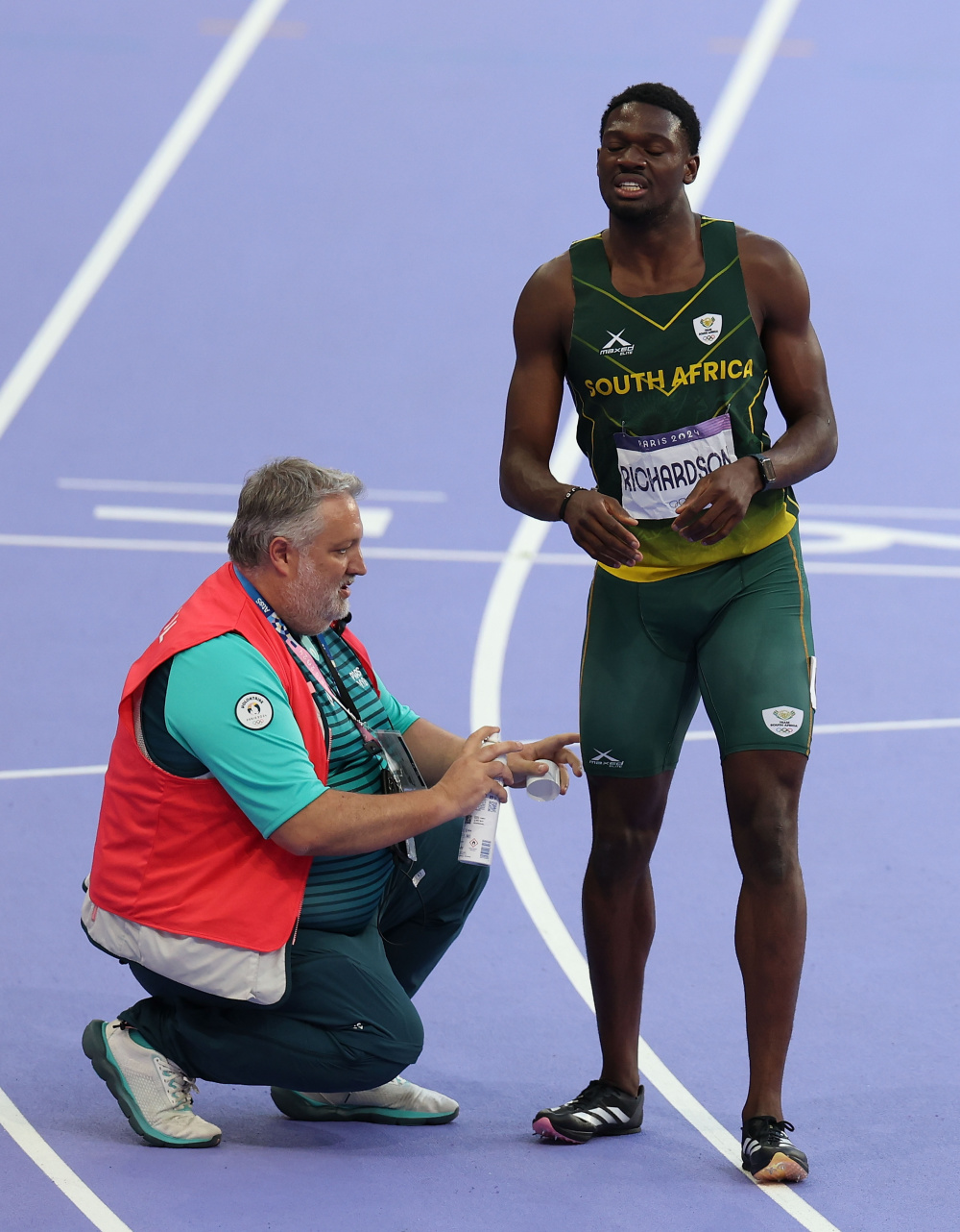 巴黎奥运会丨田径——男子200米赛况(2)