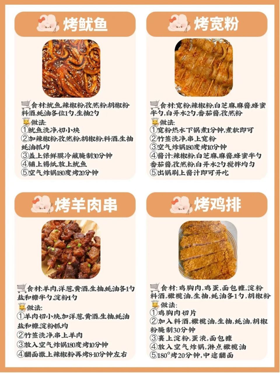 空气炸锅的食谱大全集（懒人福音.简单不重样）-图4