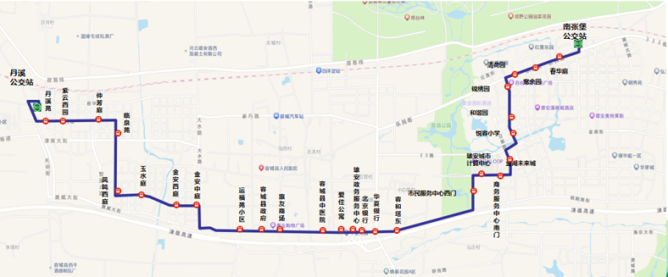 6月7日起，雄安多条公交线路优化调整
