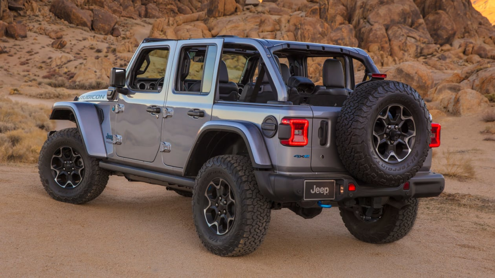 搭载插电混动总成2023款jeep牧马人4xe实拍图