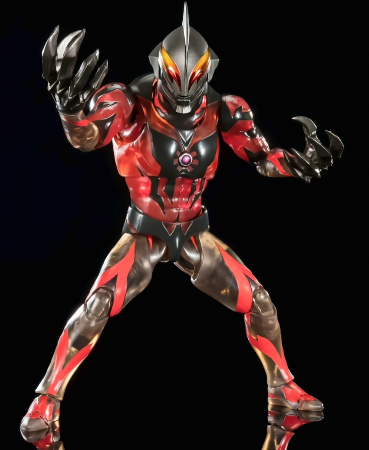 shf系列贝利亚奥特曼彩色透明版手办官图公开 终极战斗仪没了