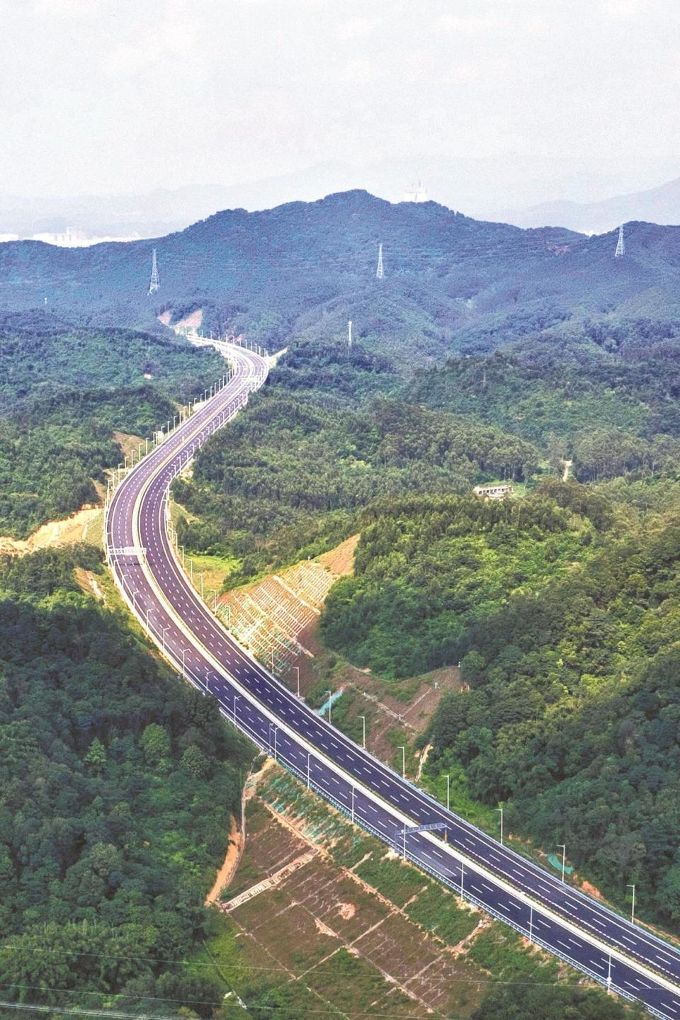 从埔高速一期10月28日通车从中心城区往返从化知识城至少可节约30分钟