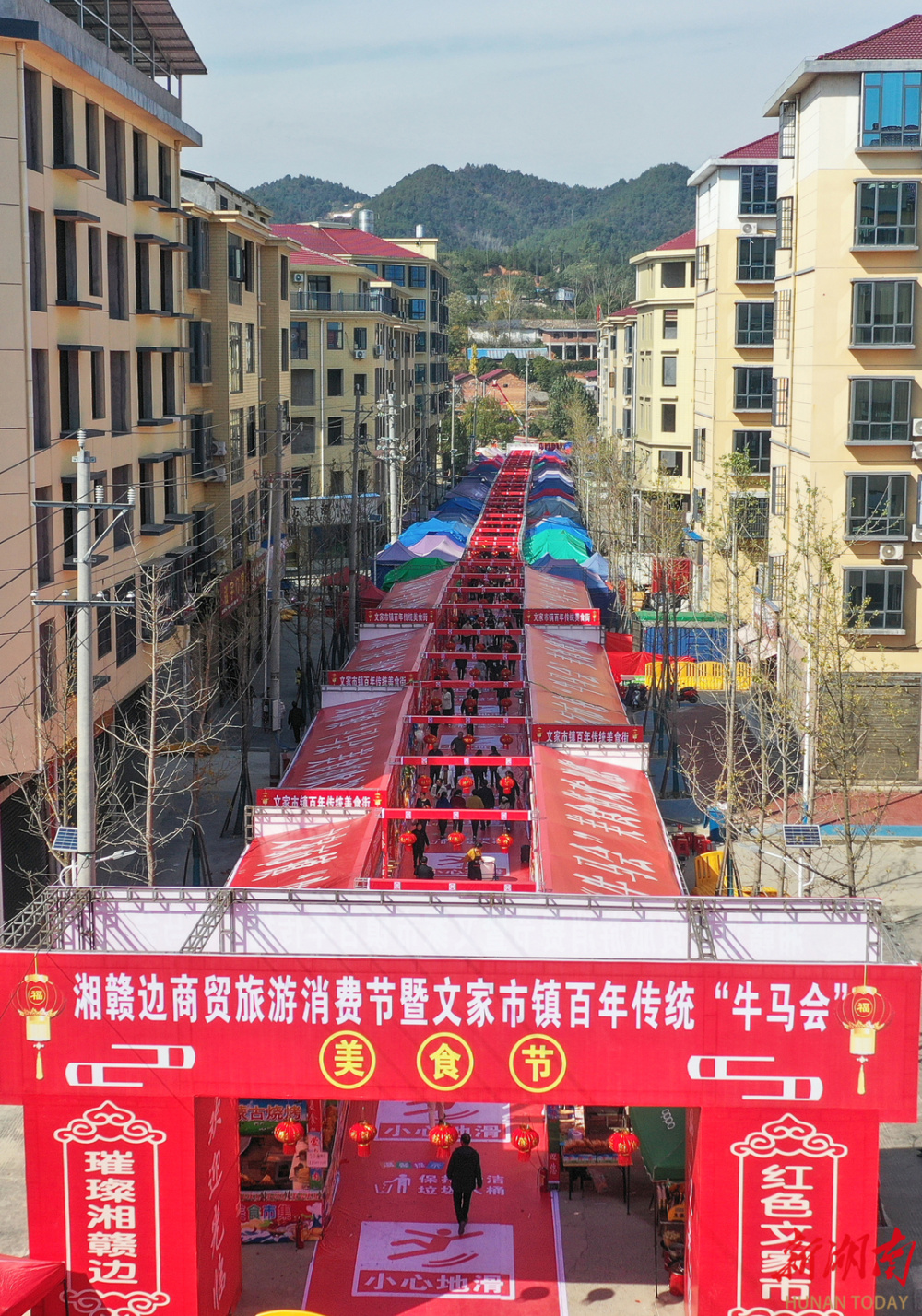 1天就引来上万游客观会 浏阳文家市镇传统"牛马会"活动举行_腾讯新闻