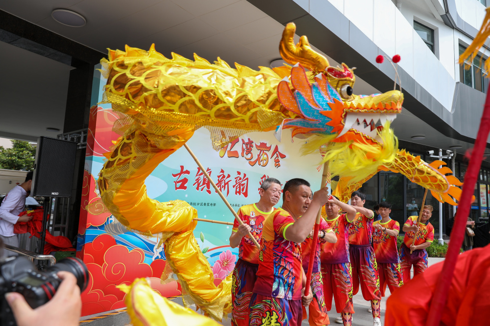 荡湖舟行街,非遗"江湾庙会"再现沪上