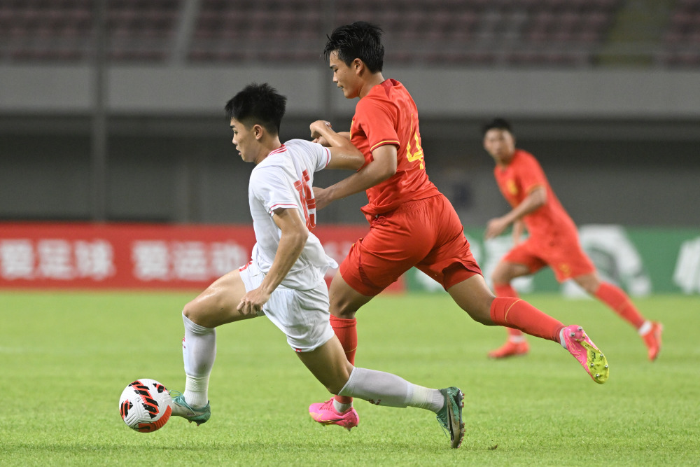 足球——国际邀请赛:中国u21胜越南u21