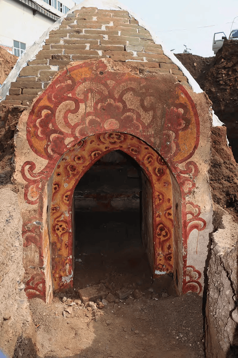 山西唐代墓壁画发现"泡澡图"?发掘简报:是在淘洗食物