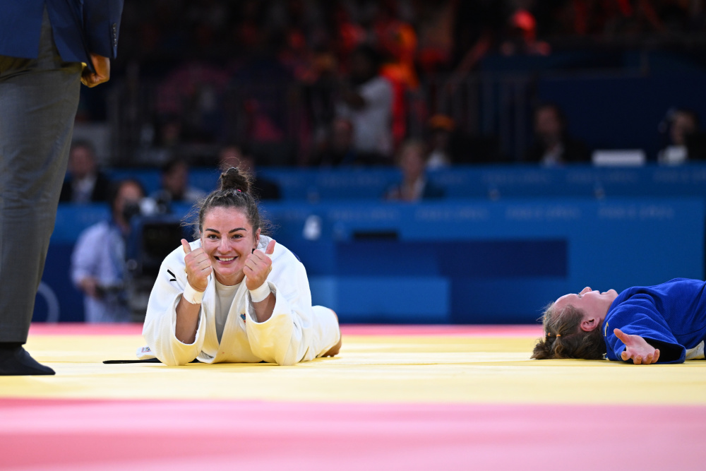 巴黎奥运会|柔道——女子70公斤级:半决赛赛况