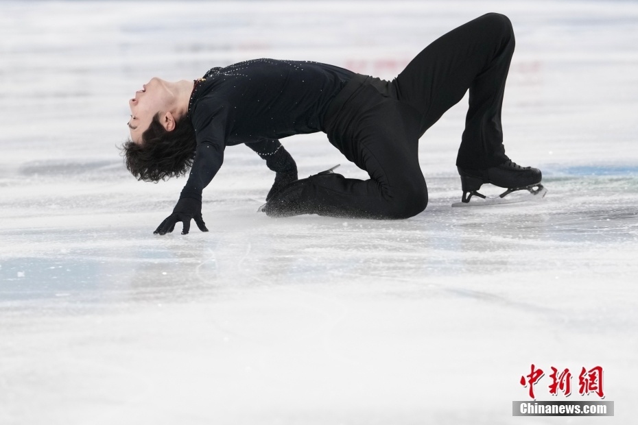 十四冬花样滑冰团体金博洋列男单短节目第一