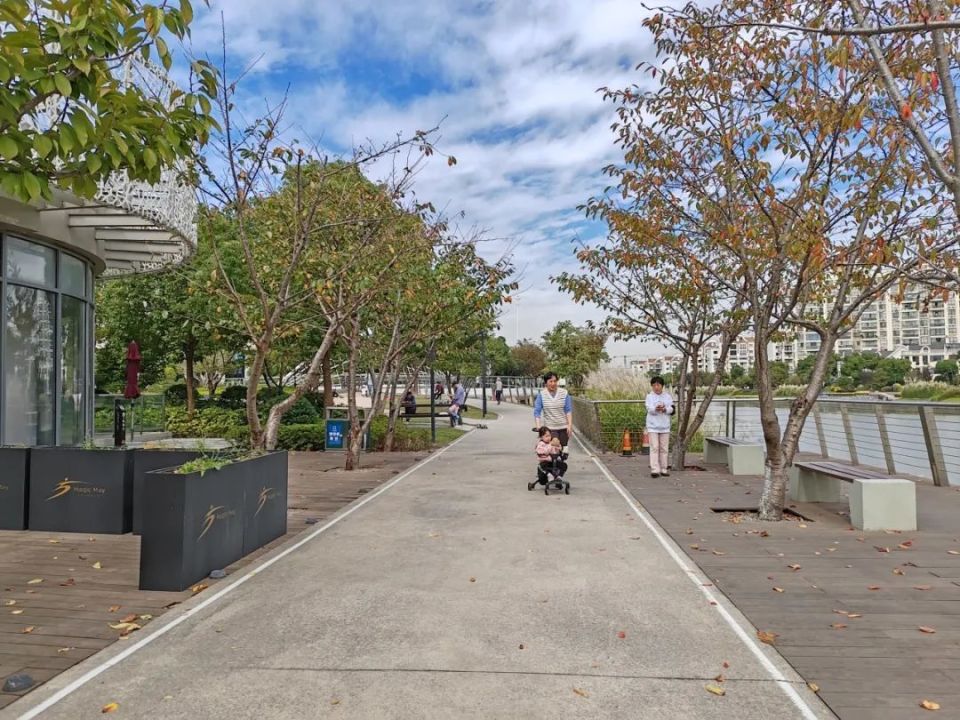 长宁这处2万多平方米的宝藏滨河公园不只景色美