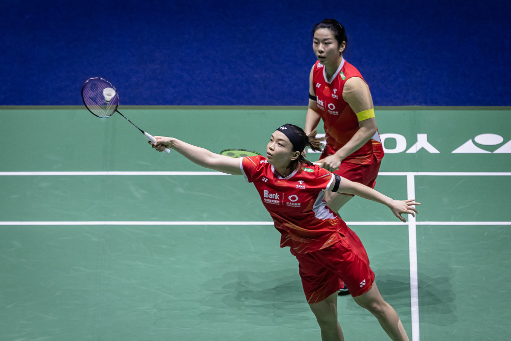 羽毛球——法国公开赛:陈清晨/贾一凡晋级女双决赛