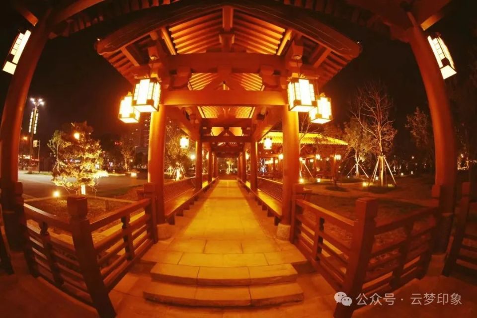 每周一景丨楚王城公园夜景