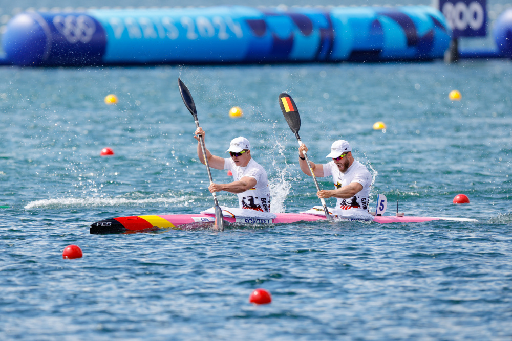 巴黎奥运会丨皮划艇静水男子双人皮艇500米决赛赛况