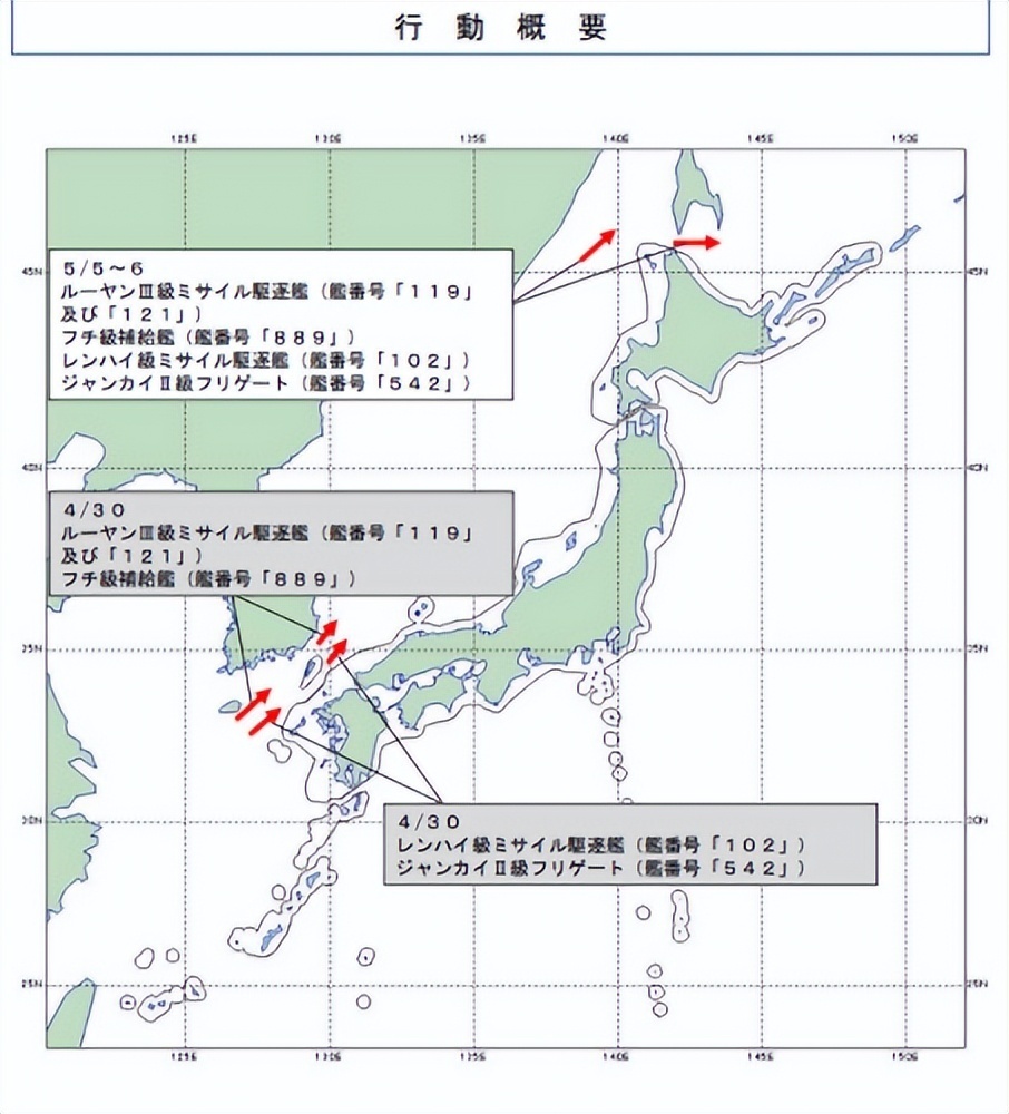 10万吨编队穿过宗谷海峡,日媒:055大驱可再绕日本或直抵阿留申_腾讯新