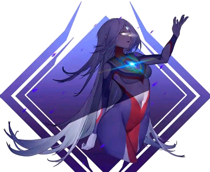 ai绘图下的女版迪迦奥特曼虽然童年被毁了但满足了大友的需求