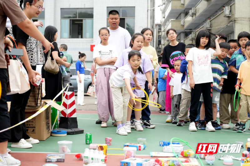 桃源九中举行2024年"六一"儿童节教职工子女亲子活动