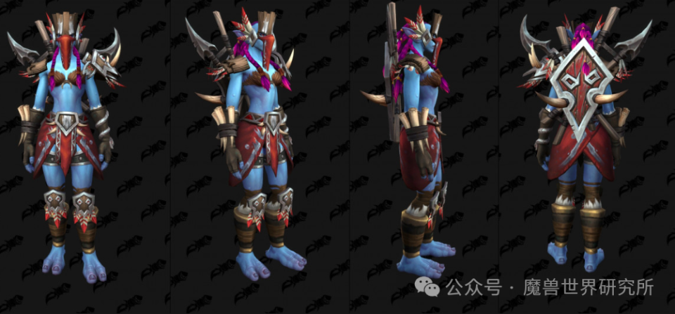 德莱尼和巨魔传承护甲!这两套是真行!