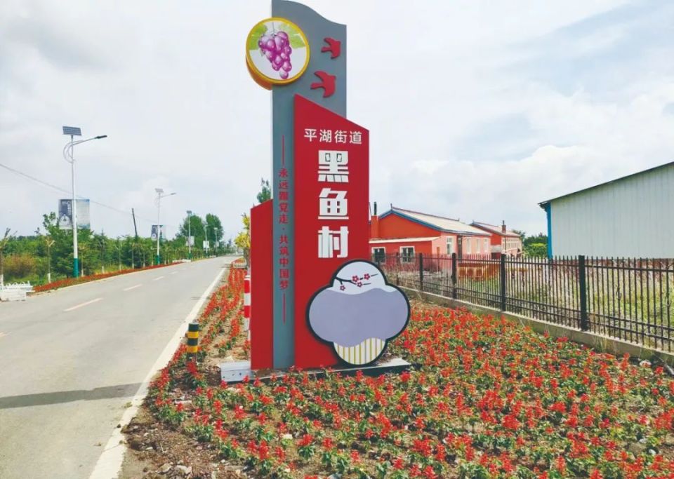 100个网红打卡地之双阳区平湖街道黑鱼村