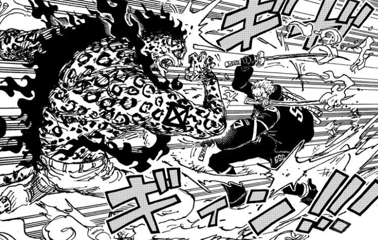 海贼王1110话情报索隆联手甚平击败路奇巨人族带着路飞逃走