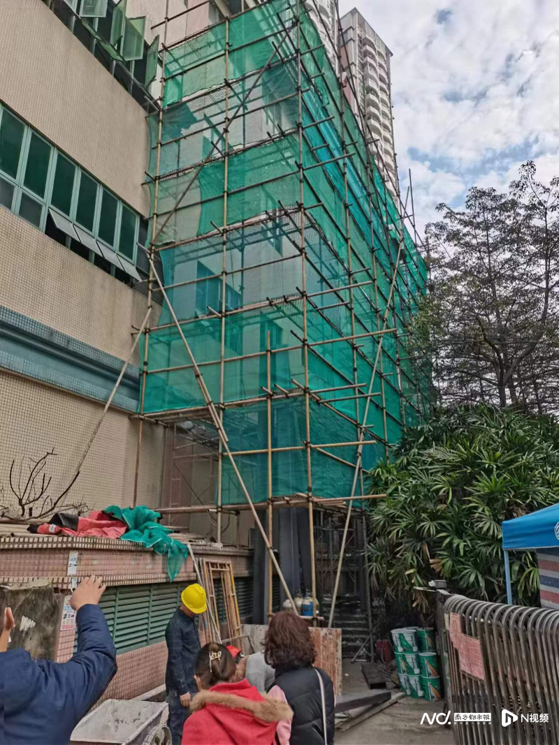 广州一小区底商无证施工致住宅楼开裂漏水：有楼栋横梁开裂、墙砖掉落什么情况 具体什么意思-313啦实用网