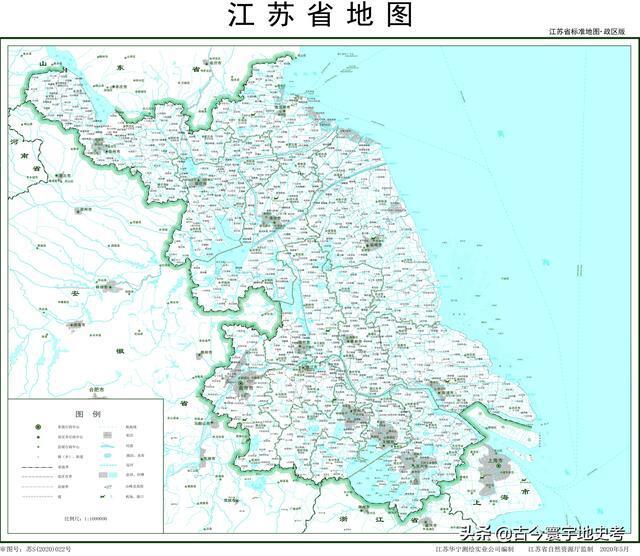 江苏省地图（江苏省地图）-图1