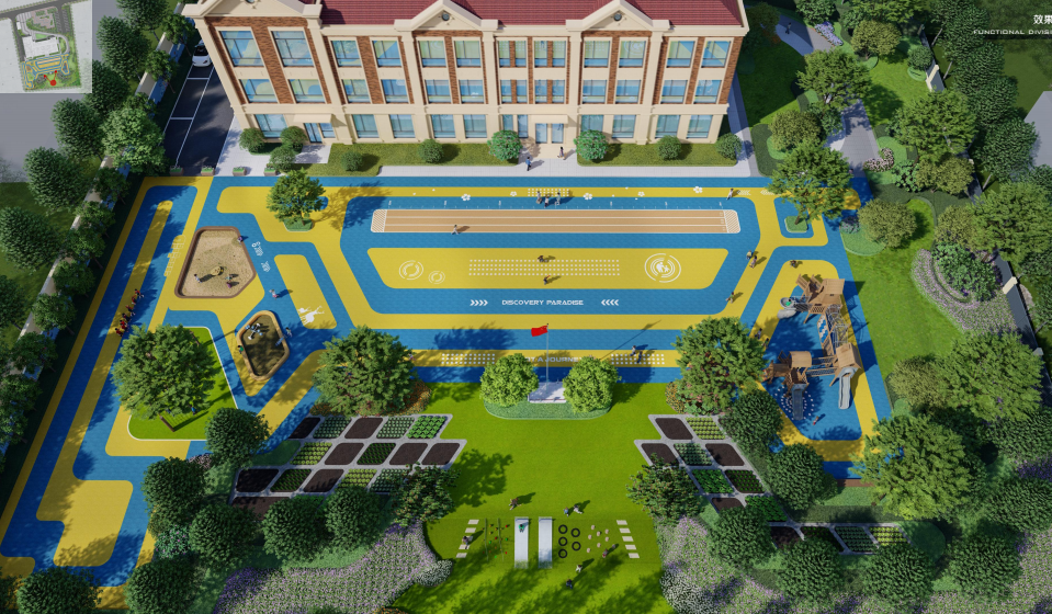 青岛西海岸新区宝山幼儿园开工