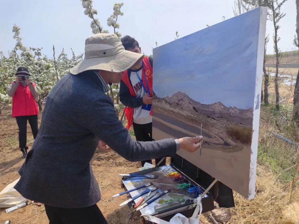 油画写生"大篷车",一路前行……‖"山海有情 天