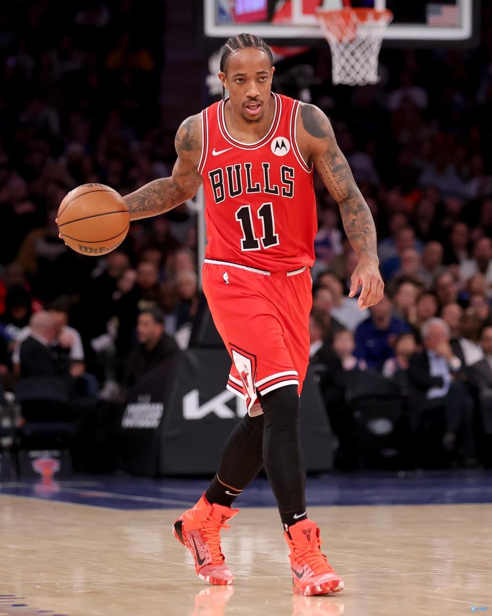 德罗赞出战40分钟 14投8中砍20分7板6助1断&正负值 11_腾讯新闻