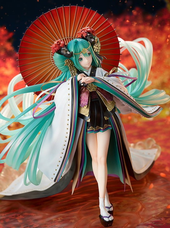 永恒的初音未来手办追加官图日式神女风格将优雅表现到了极致