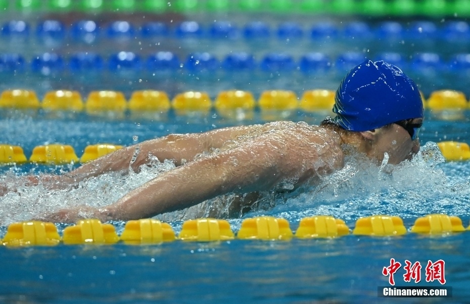全国春季游泳锦标赛男子200米蝶泳陈俊儿夺冠