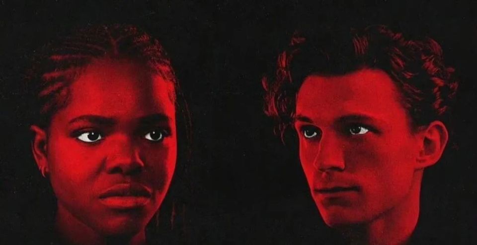 《异形:夺命舰 alien: romulus》官方海报的释出,其红色主背色的设计