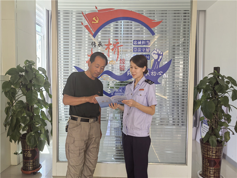 甘州税务:枫桥经验解纠纷 明明白白交税款