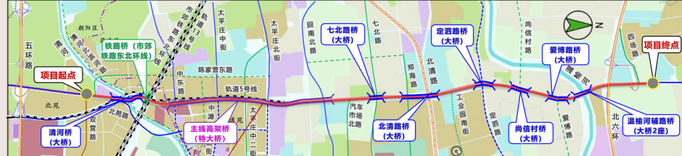 安立路实施快速化改造，回天地区将再添一条“高架走廊”_腾讯新闻