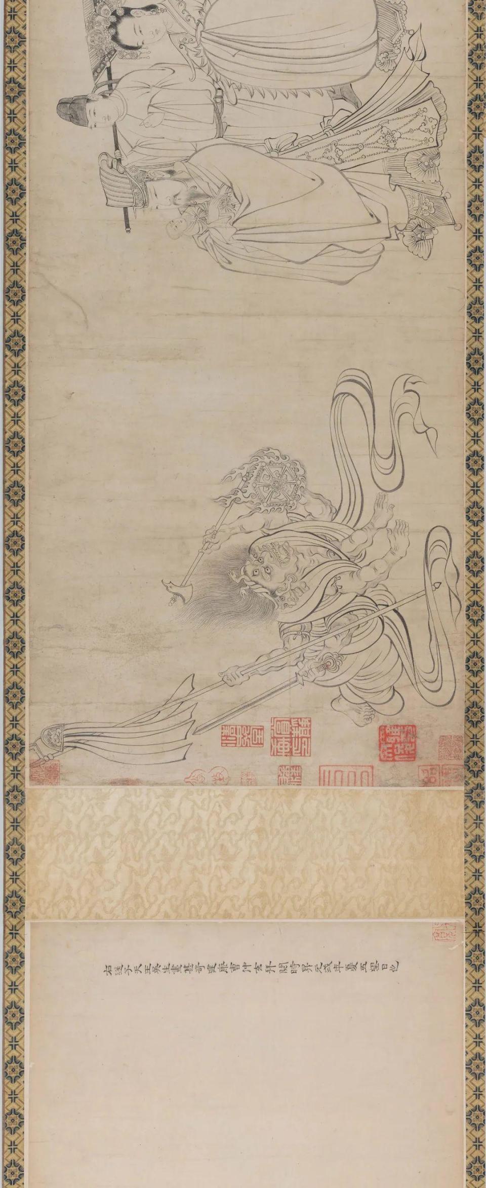 时光褶皱· 大唐画圣吴道子的千年传奇（二）《送子天王图》（日本