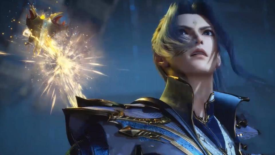 斗罗：唐三喜提3块神级魂骨，魔鲸王意外复活，结果被海神一掌打死