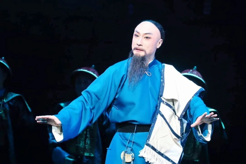 虽千万人吾往矣6月13日杜喆领衔演绎新创京剧张謇