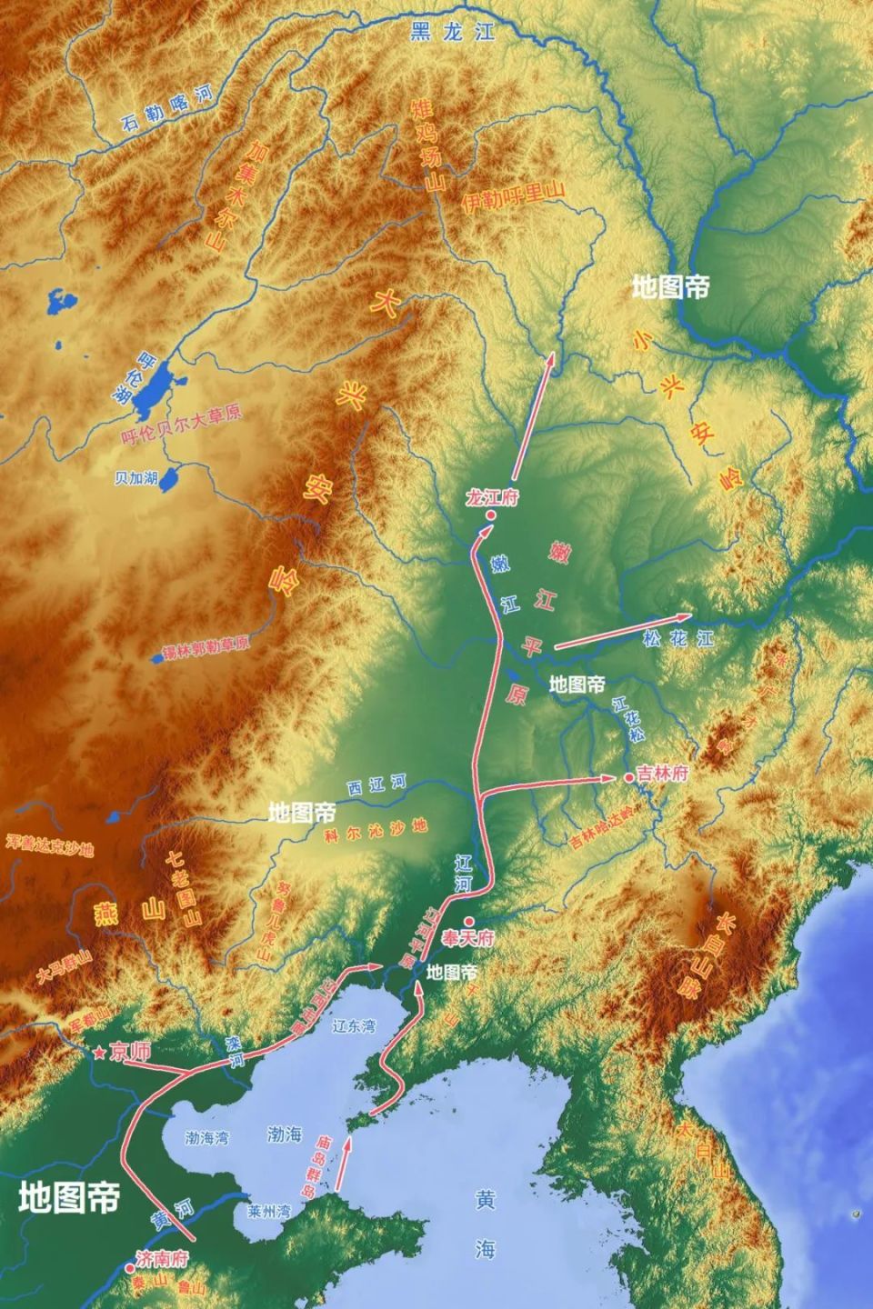 至1910年東北總人口已飆升至1800萬,但此時黑龍江以北及烏蘇里江以東