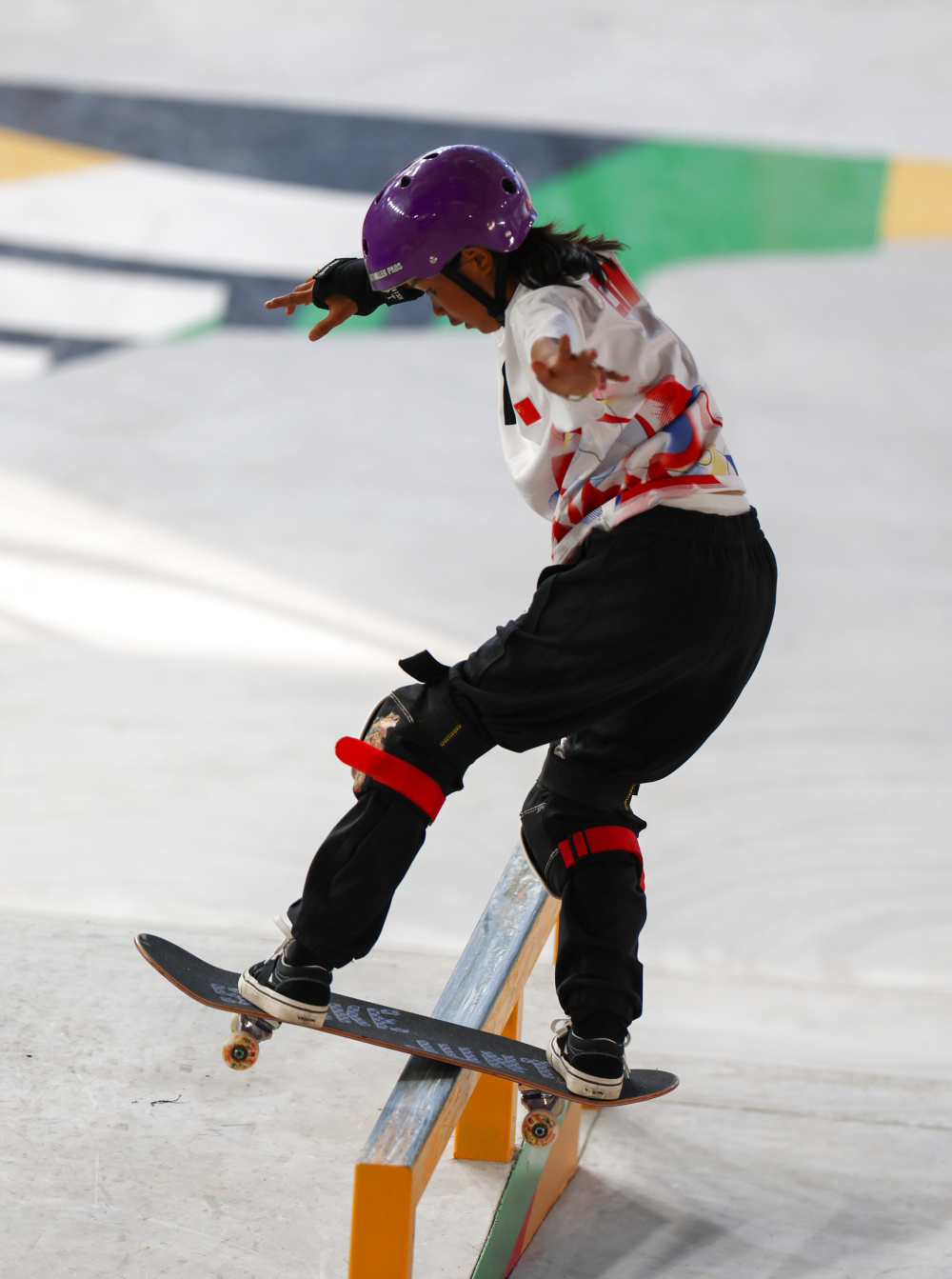 滑板——奥运资格赛上海站:女子街式预赛赛况