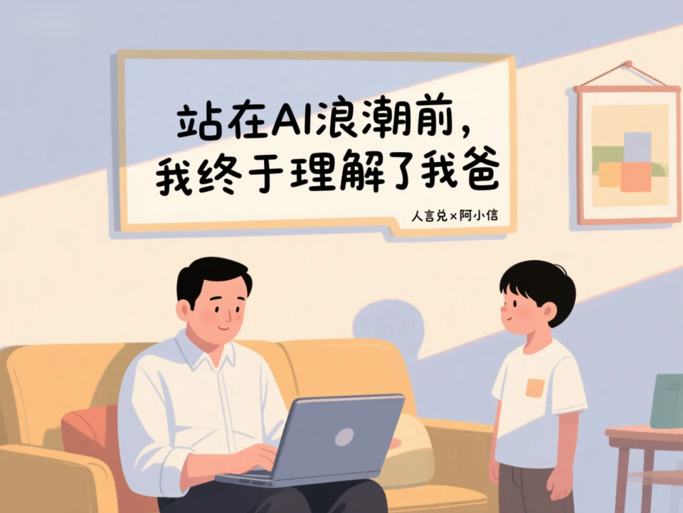 站在AI浪潮前，我终于理解了我爸