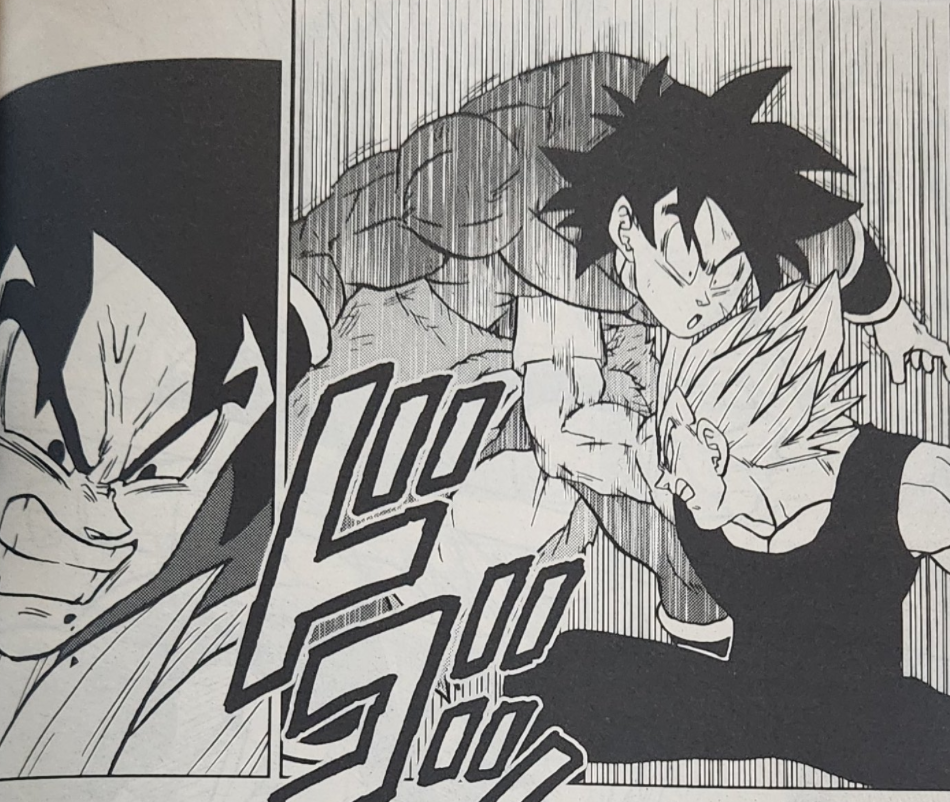 龙珠超101话情报图 贝吉塔完虐布罗利 野兽悟饭即将对战极意悟空