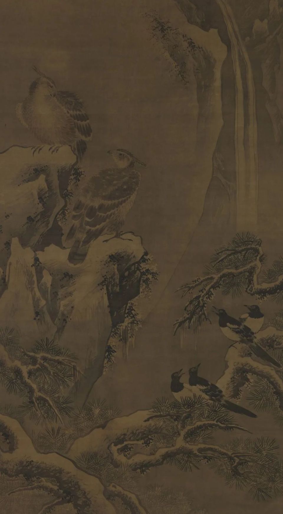 八大山人花鸟画巨制《河上花图》等纽约展出-腾讯新闻