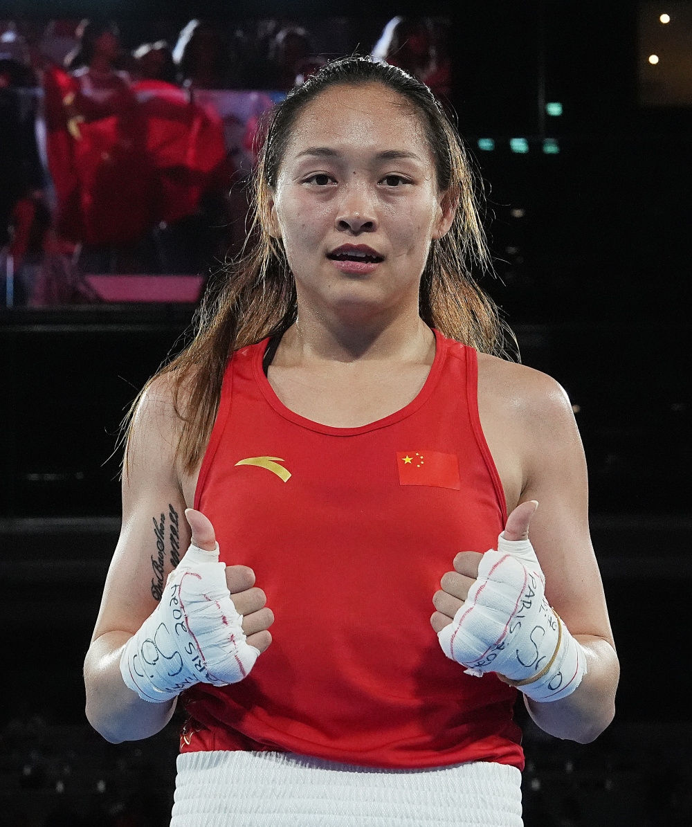 巴黎奥运会丨拳击——女子54公斤级:中国选手常园夺冠(2)