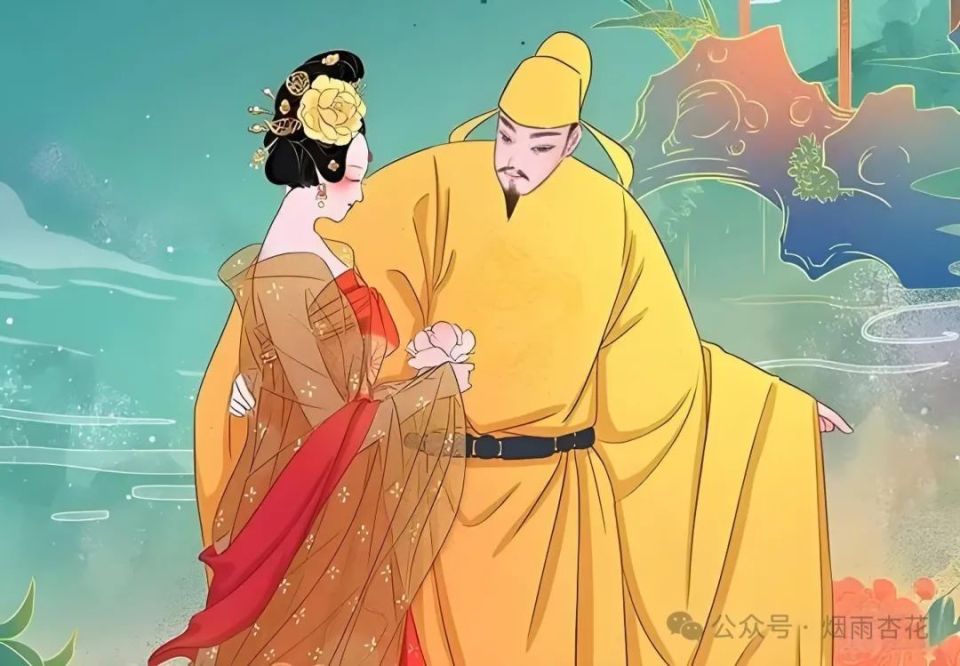 李白为吹捧杨贵妃,竟然为她写下一首肉麻情诗,开篇两句人人会背