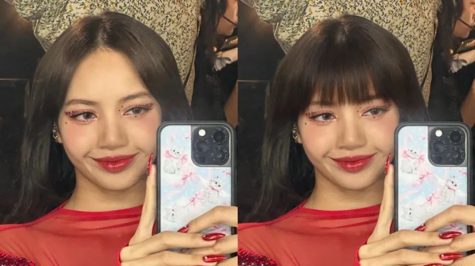 p图对比,疯马秀之后的lisa面相真的变了吗?