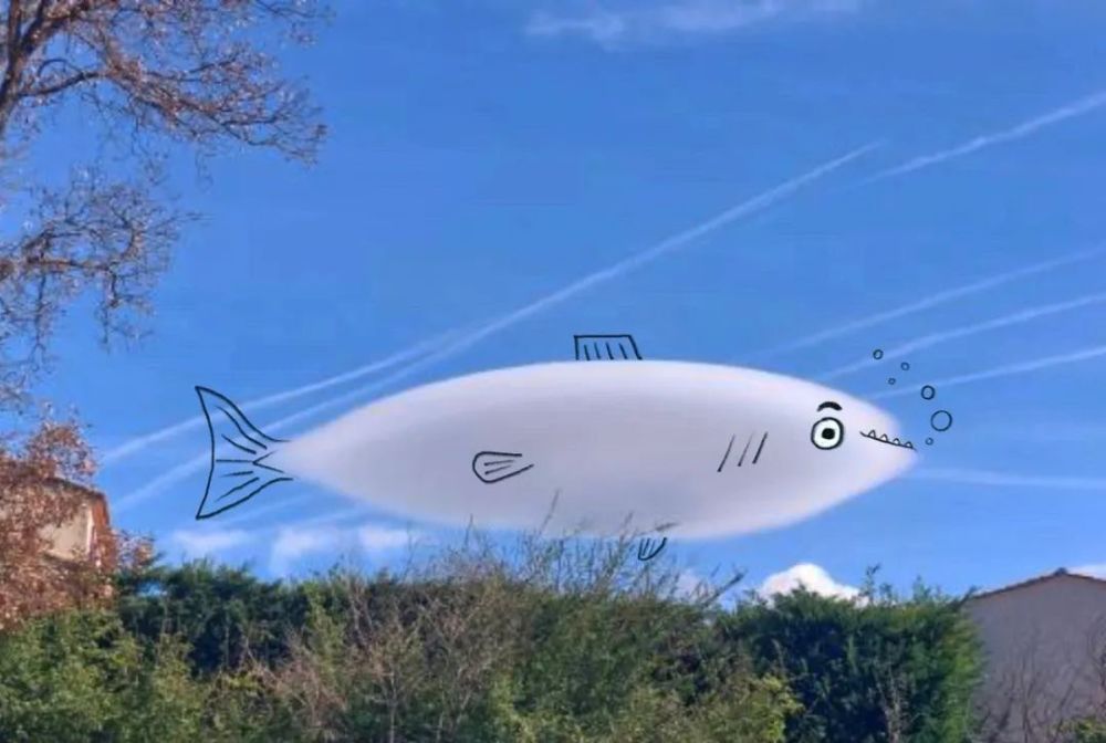 50幅创意十足的云彩涂鸦,满满的治愈感,让你一次看个够_腾讯新闻