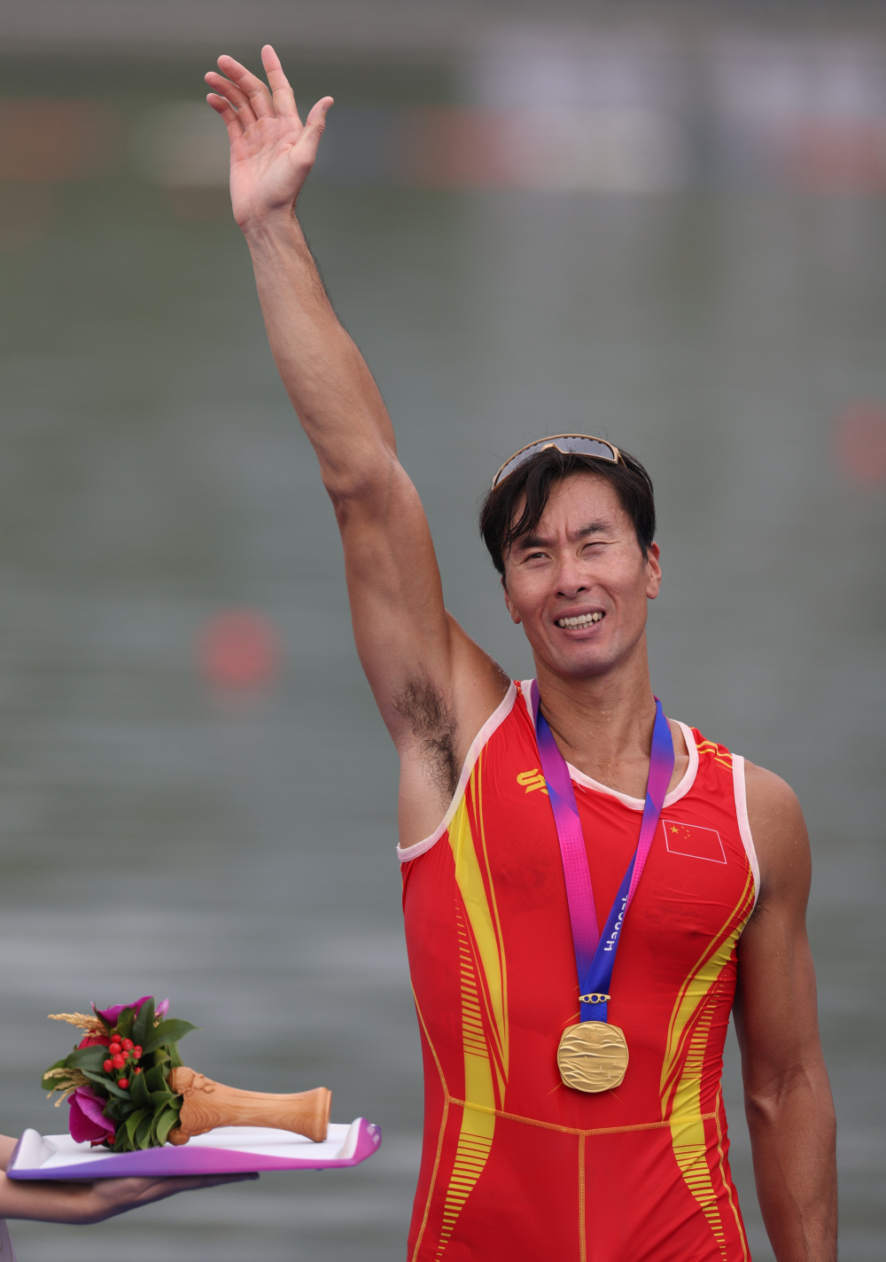 赛艇——张亮夺得男子单人双桨冠军(2)
