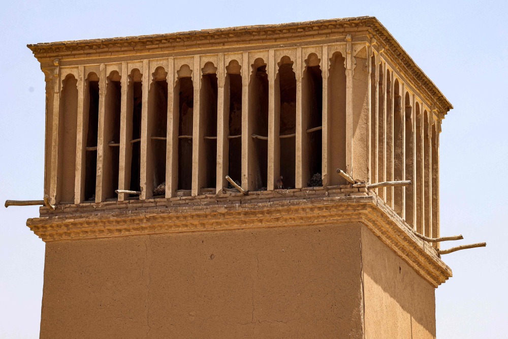 伊朗传统风塔建筑送来夏日清凉