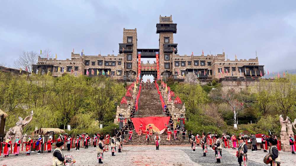 我们的家园｜中国古羌城举行开城仪式 带你零距离感受羌文化魅力_腾讯新闻