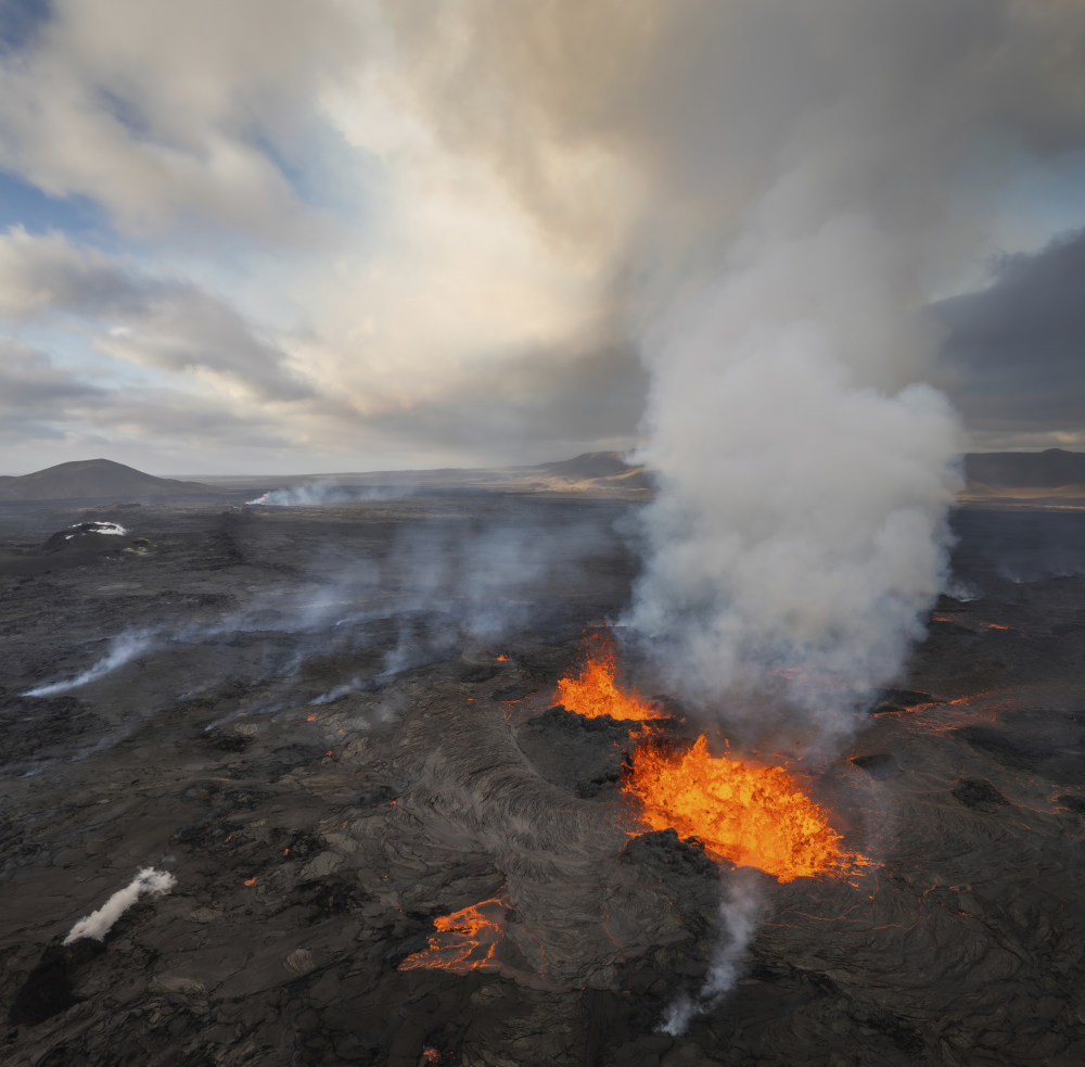 冰岛一火山半年内5次喷发