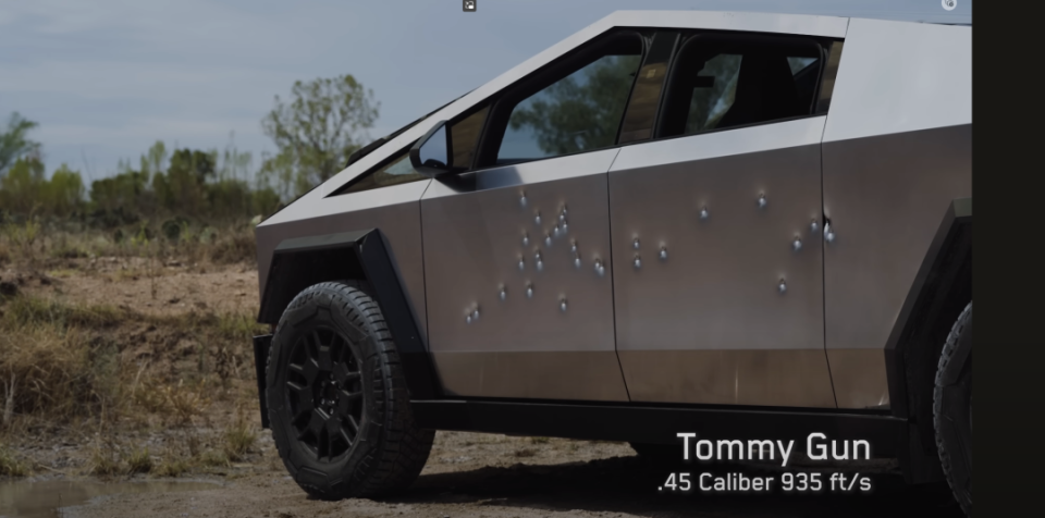 特斯拉cybertruck的车身材料采用30x冷轧不锈钢.